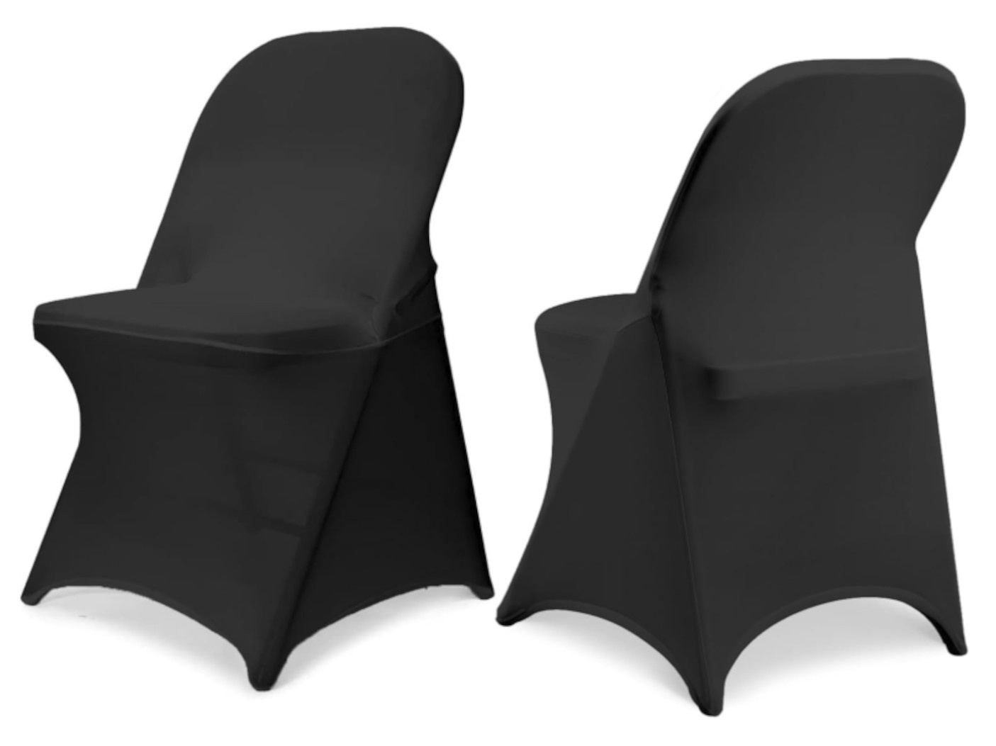 Black chair covers