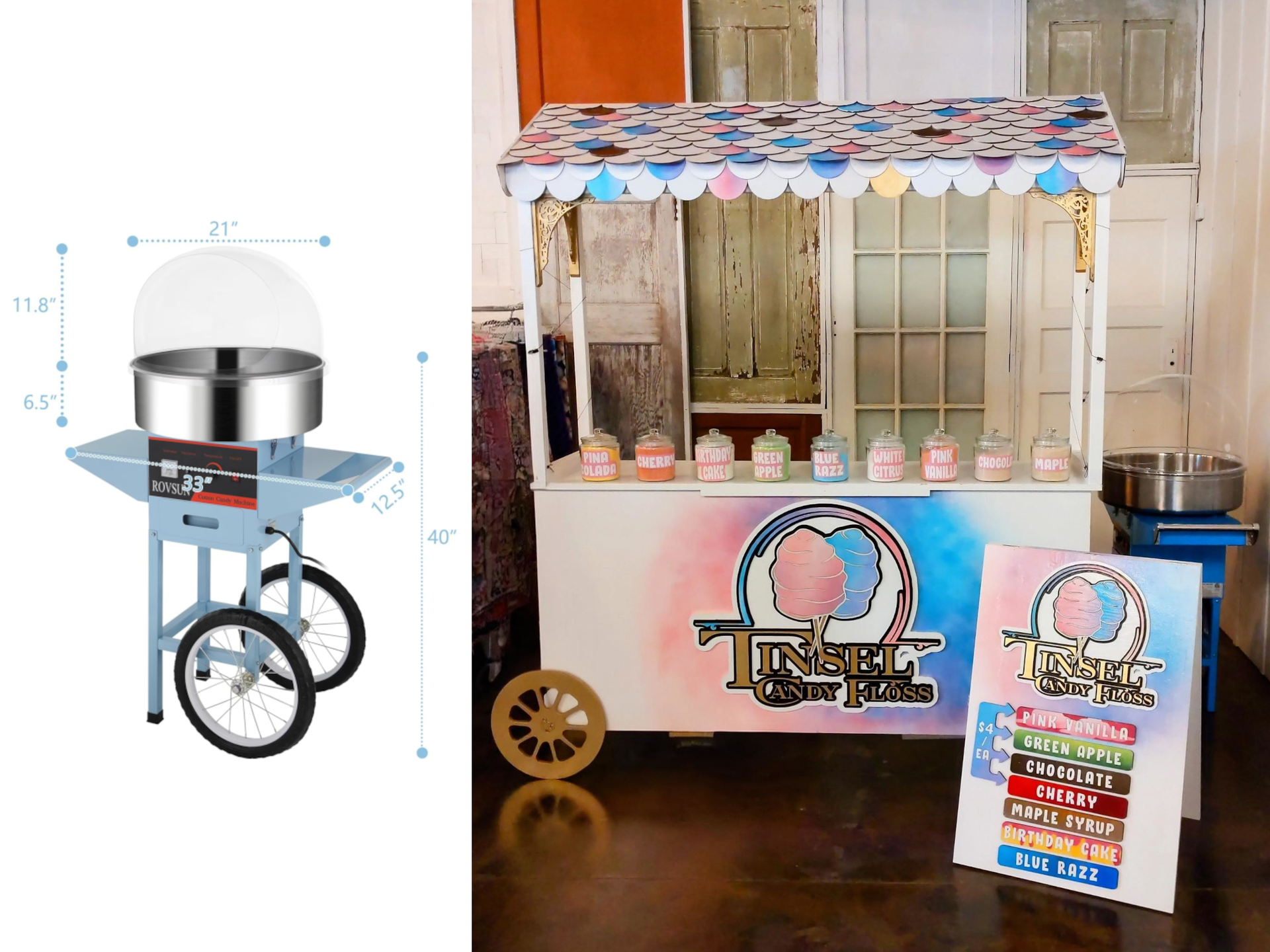 Cotton Candy Stand