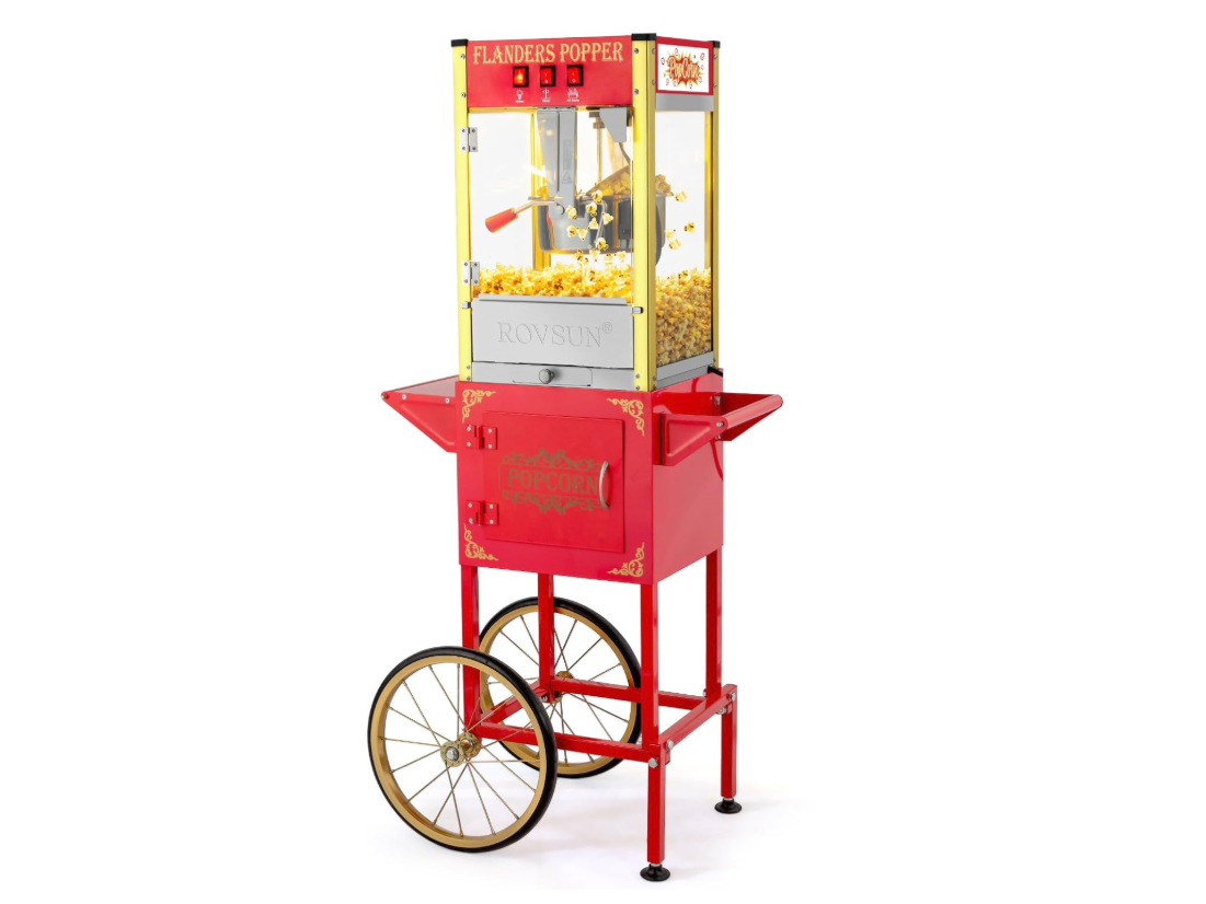 Old Fashioned Popcorn Cart
